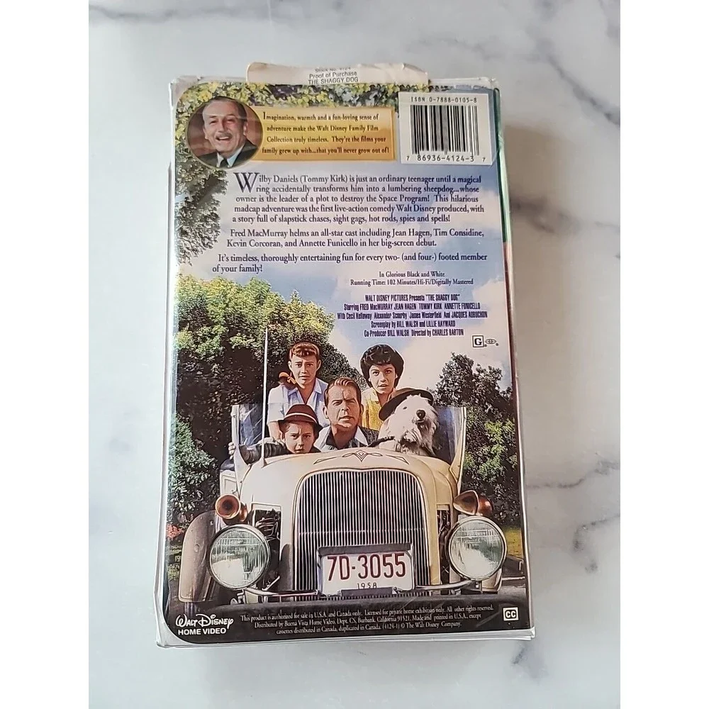 The Shaggy Dog (VHS, 1996)
